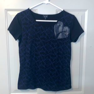 Armani Jeans Heart Graphic T-Shirt